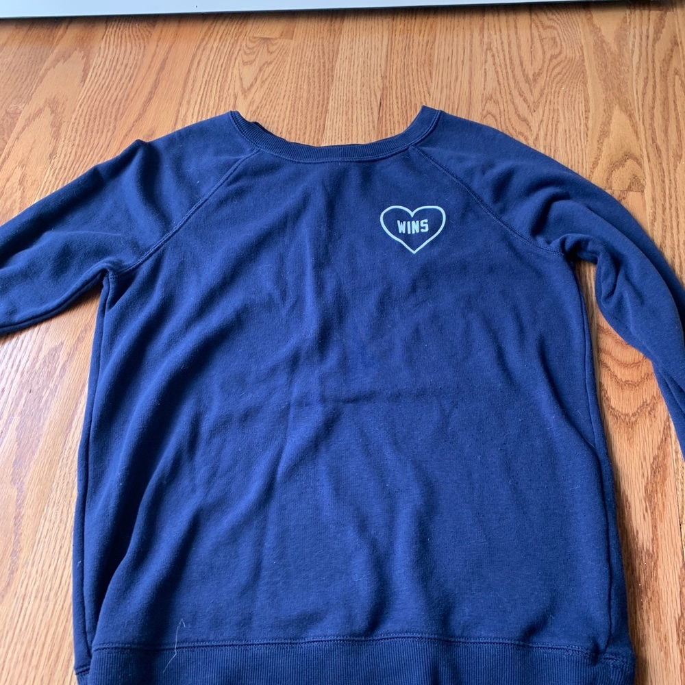 OLD NAVY, NAVY BLUE LONG SLEEVE “WINS”!